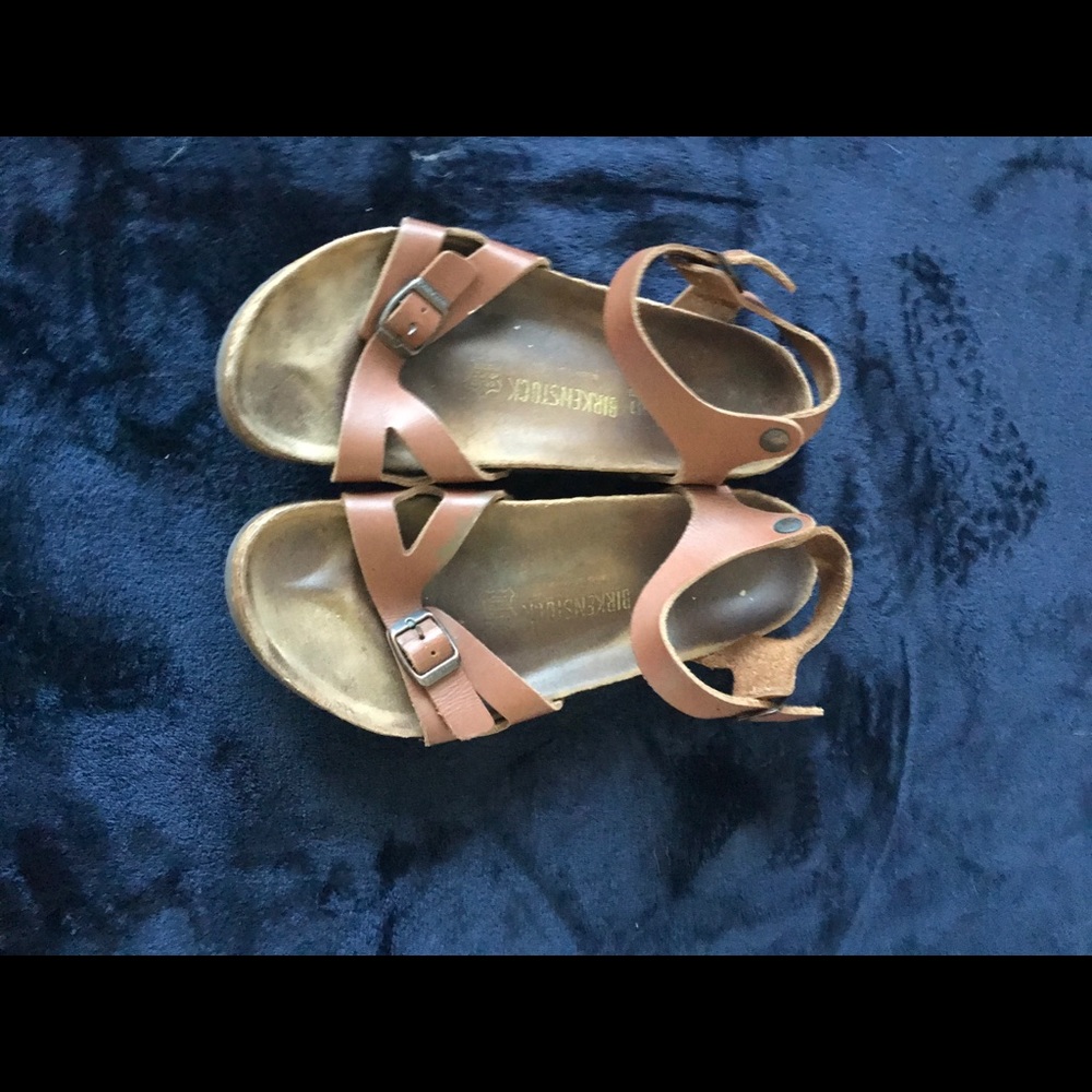 Birkenstock Tan Rio Sandals, 41R